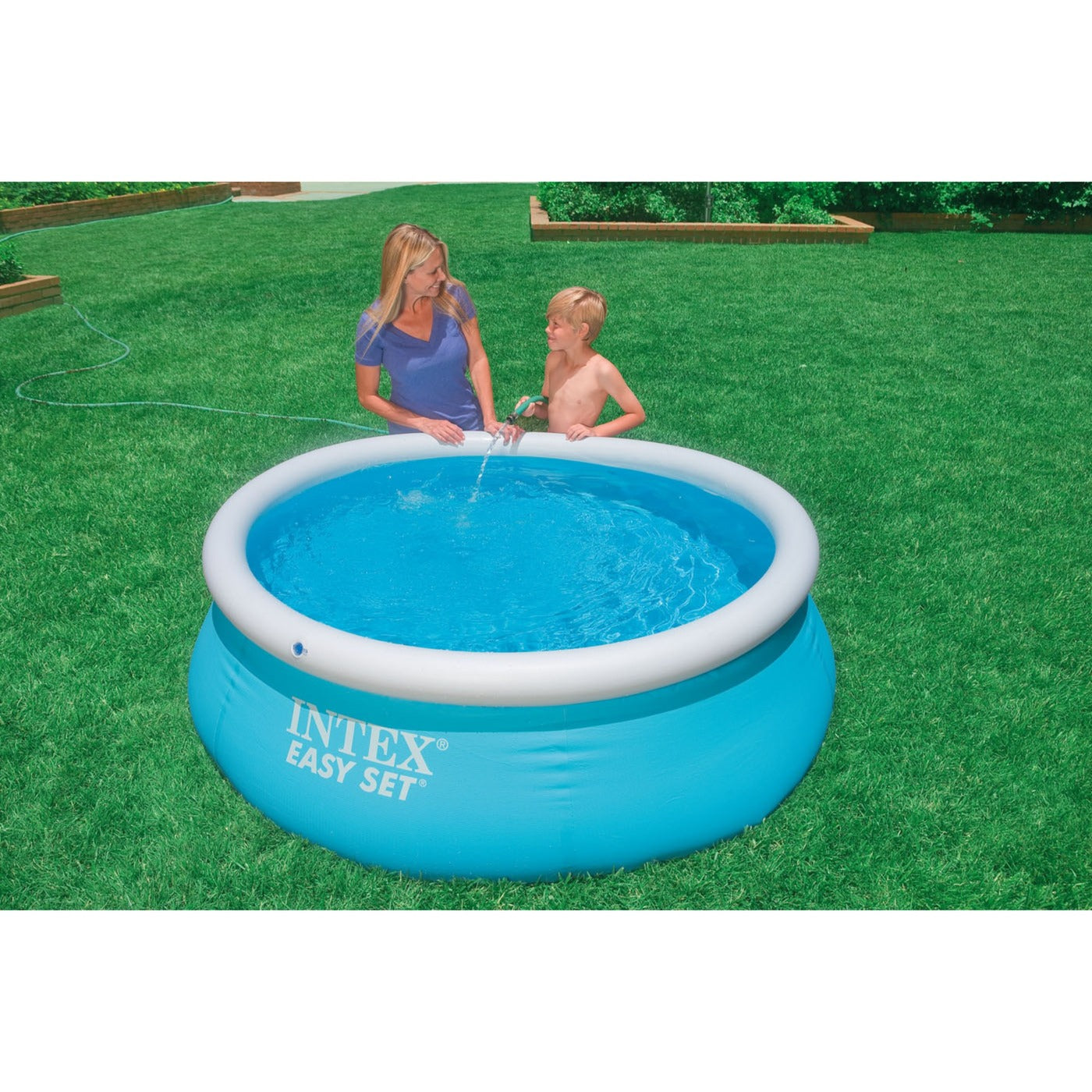 Piscina inflable 28101NP set fácil 183 x 51 cm azul