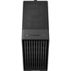Fractal design north - momentum edition midi tower behuizing (zwart houtkleur | 2x usb-a | 1x usb-c | tempered glass)