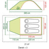 Coleman Darwin 3+ tent