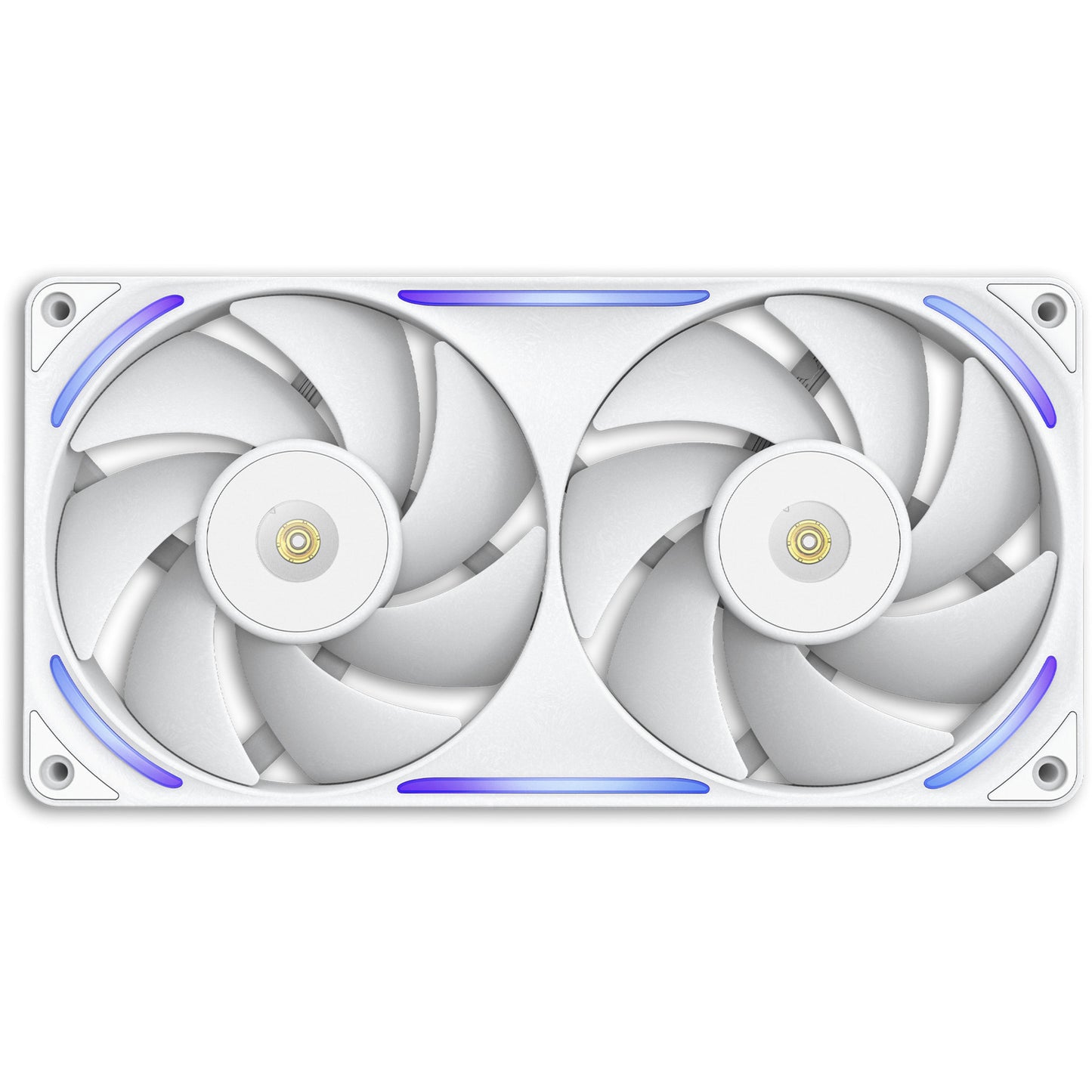 Ventole per case Nzxt Performance F280x RGB (bianco, 2 pezzi, 280 x 140 x 30 mm, pwm)