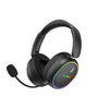 Cuffie da gioco over-ear wireless Hator Phoenix 2 (nere, RGB, Bluetooth 5.4 USB-C da 2,4 GHz)