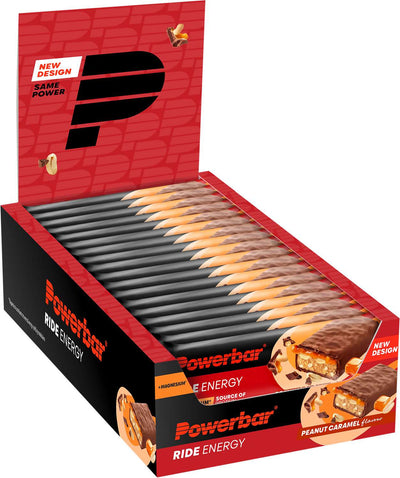 Caja de barra energética powerbar ride 18er