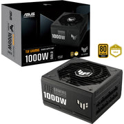 Asus tuf gaming gold modulaire 1000 watt voeding (zwart, 1x 12vhpwr, 4x pcie) - afbeelding 1