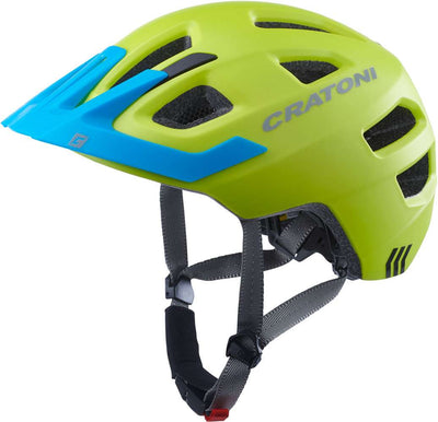 Cratoni Helm Maxster Lime-Blue Matt XS-S