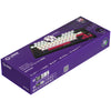 Lorgar kbp7075w, teclado para juegos (negro, diseño estadounidense, logar toxic purple, 75%, rgb, intercambiable en caliente, pbt de doble disparo, bluetooth usb de 2,4 ghz)
