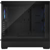 Diseño fractal Pop Air RGB Black TG Clear Tint