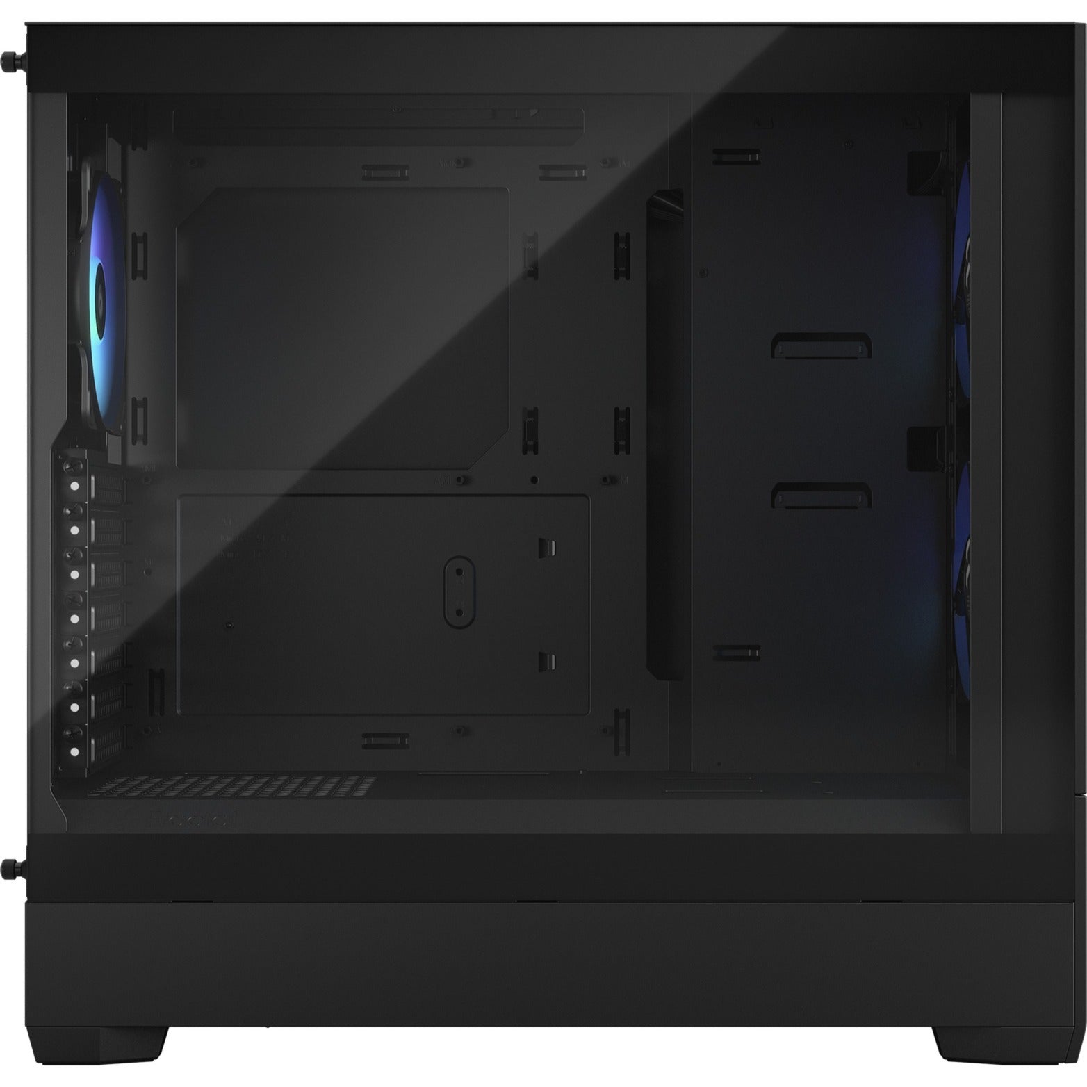 Diseño fractal Pop Air RGB Black TG Clear Tint