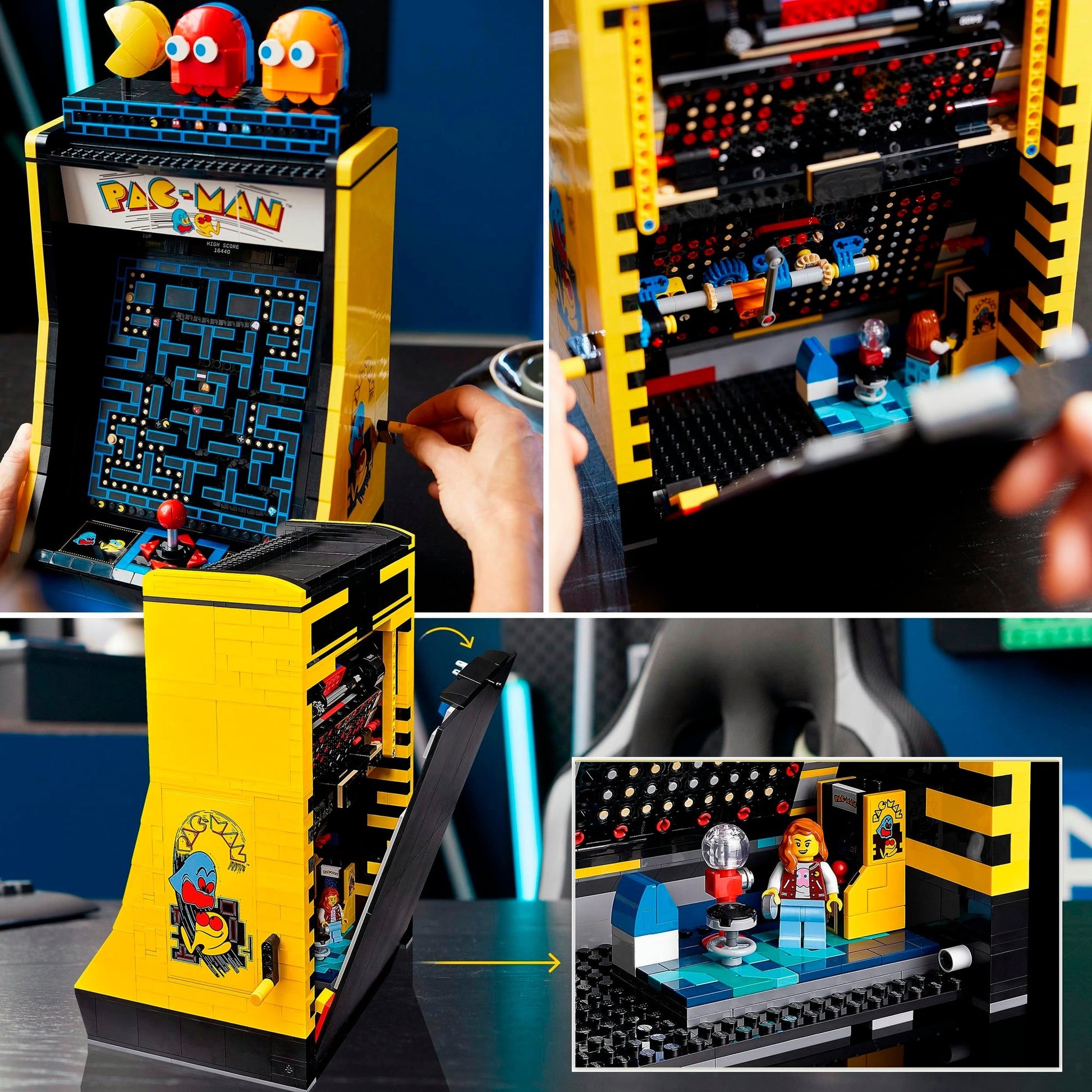 Icone Lego - giocattoli da costruzione arcade pac-man (10323)