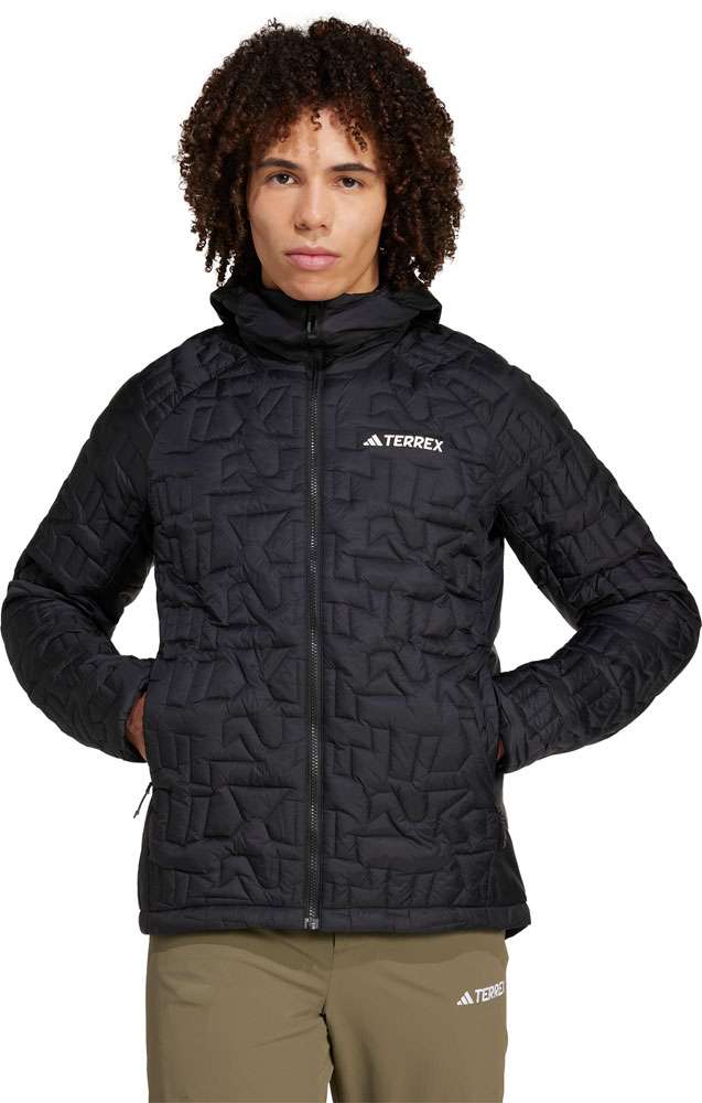 Adidas xperior suelta relleno con capucha - chaqueta al aire libre