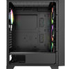 Montech air 1000 premium midi tower behuizing (zwart | 3x usb-a | tempered glass)