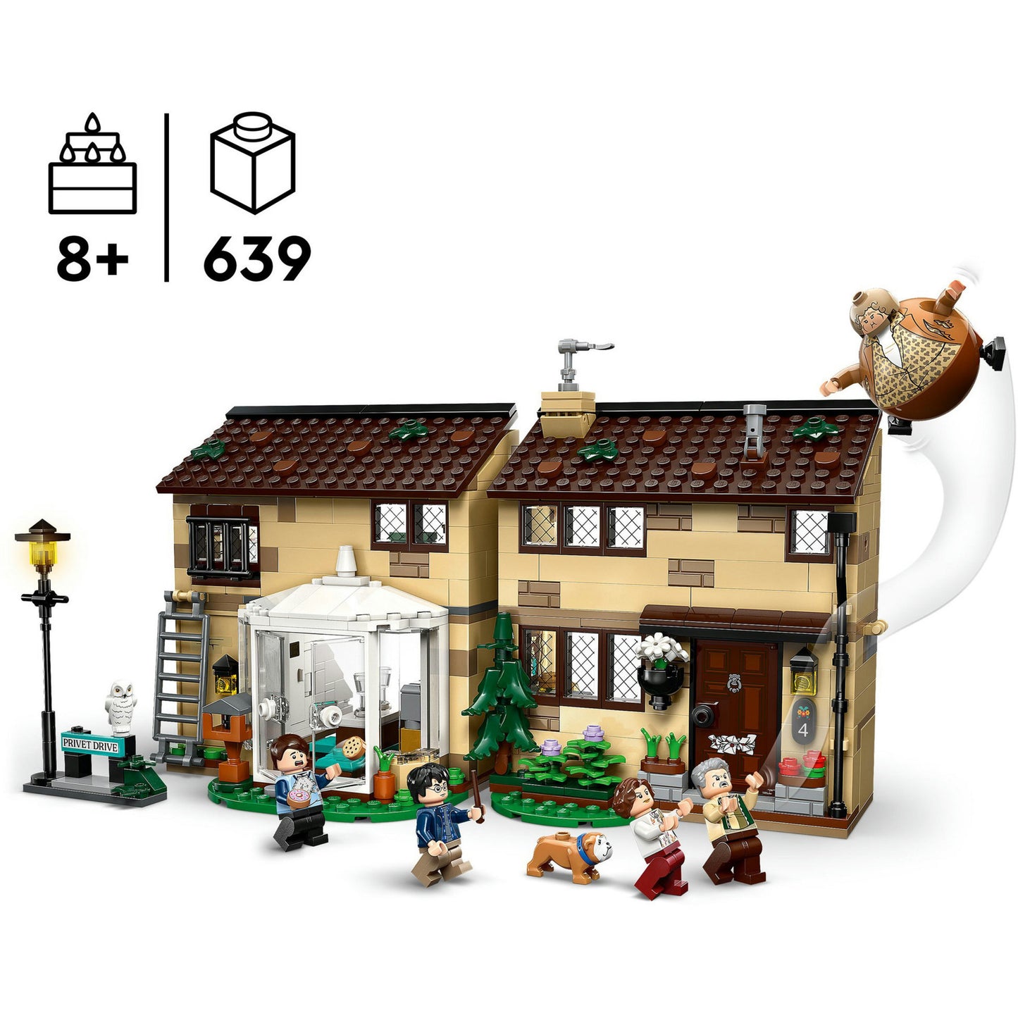 Lego Harry Potter 76451 Ligusterlaan Visit from Aunt Margot