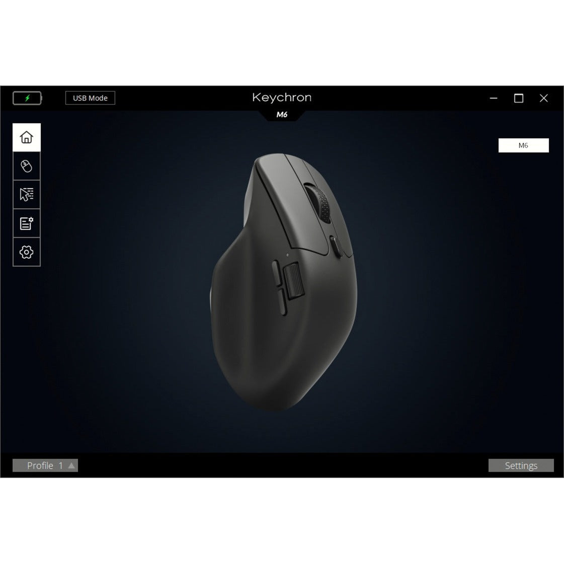 Keychron M6-A1 Wireless Mouse