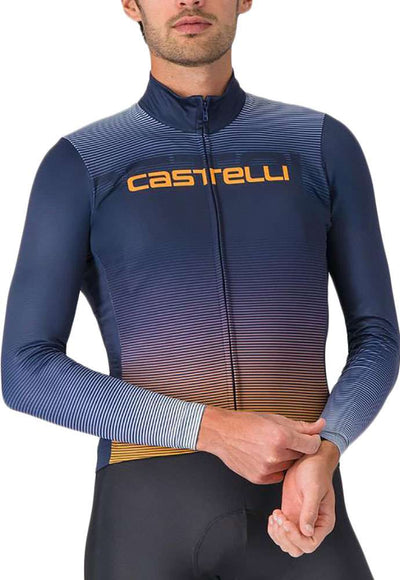 Castelli apice termal - maillot manga larga