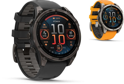 Garmin fēnix® 8 - 47 mm amoled zaffiro - GPS multisport