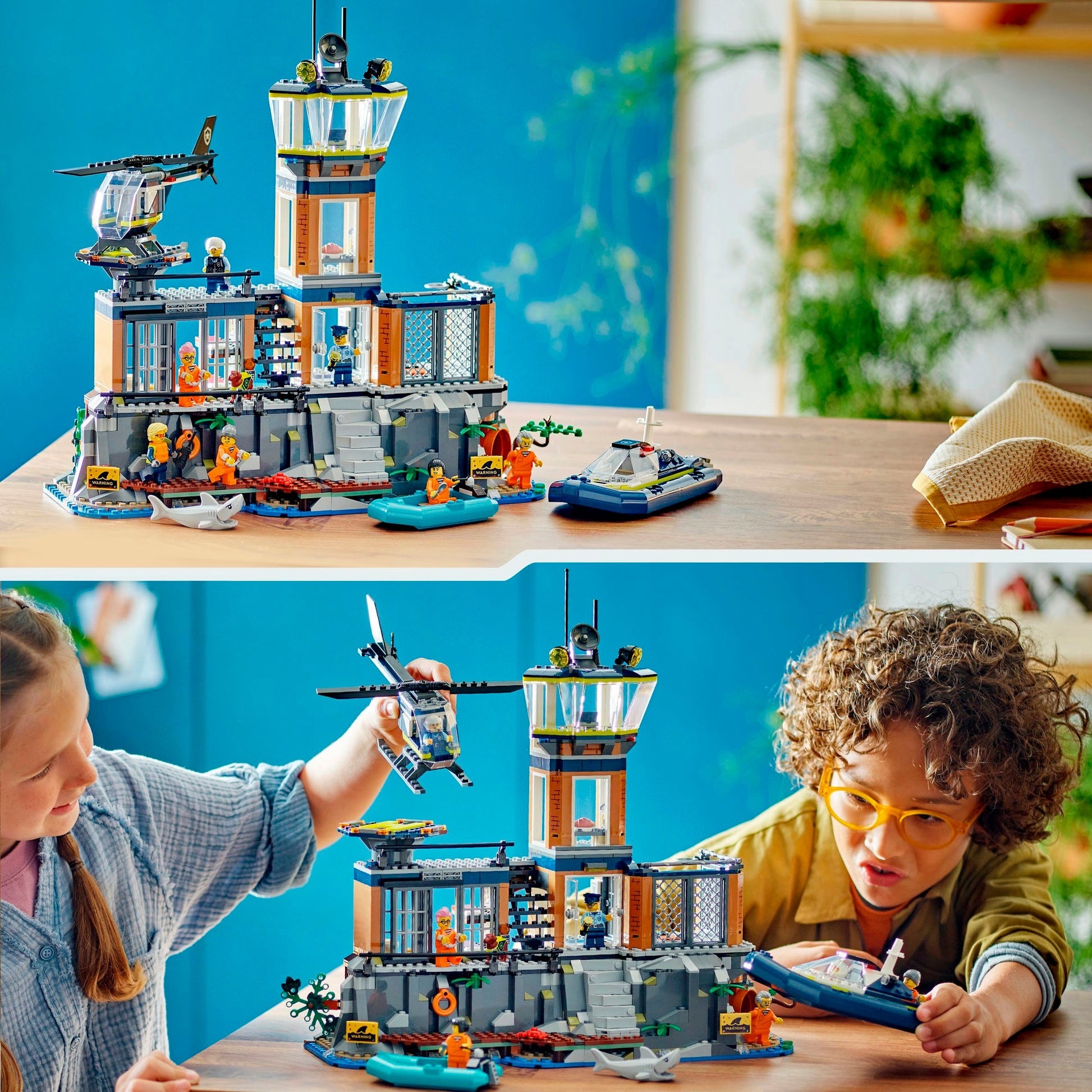 LEGO CIUDAD DE LEGO 60419 ISLANDA DE CARRIERO DE POLICÍA