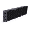 Radiador Alphacool nexxxos hpe-30 de cobre completo de 360 mm (negro)