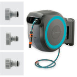 Gardena wandslangenbox rollup xl slanghaspel (grijs turquoise, 18630-20, 35 meter) - afbeelding 4