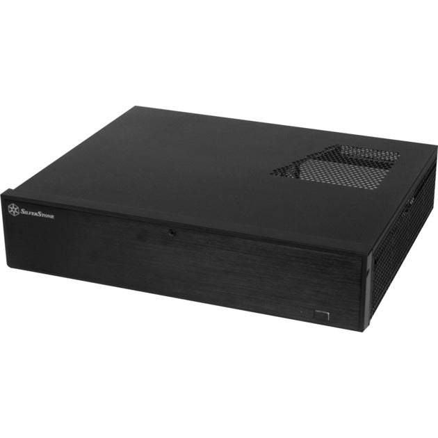 Silverstone ml04b htpc behuizing (zwart | 2x usb-a)