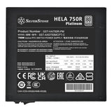 Silverstone hela 750r platinum modulaire 750 watt voeding (zwart, 4x pcie) - afbeelding 7