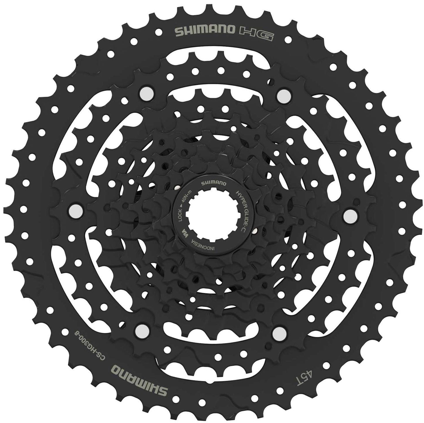 Cassette Shimano Essa CS-HG300 de 8 velocidades