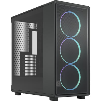 Fractal design epoch xl tg rgb midi tower housing (black | 2x usb-a | 1x usb-c | rgb | tempered glass)