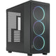 Fractal design epoch xl tg rgb midi tower custodia (nero | 2x usb-a | 1x usb-c | rgb | vetro temperato)