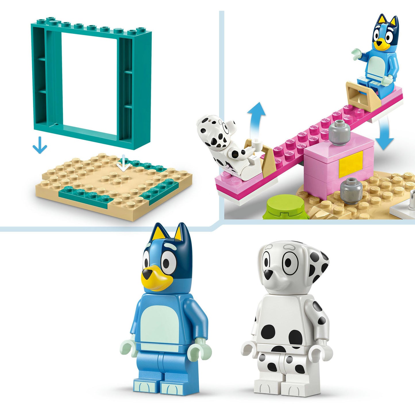LEGO DUPLO 11201 Bluey e Chloe nel parco giochi