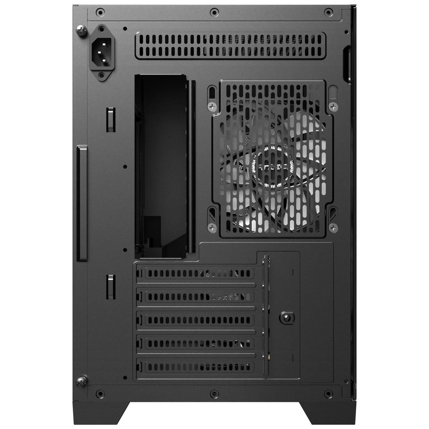 Custodia mini tower Antec Flux M (nera | 1x USB-A | 1x USB-C | vetro temperato)