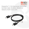 Club 3D DisplayPort 2.1 Bidireccional VESA DP80 certificado