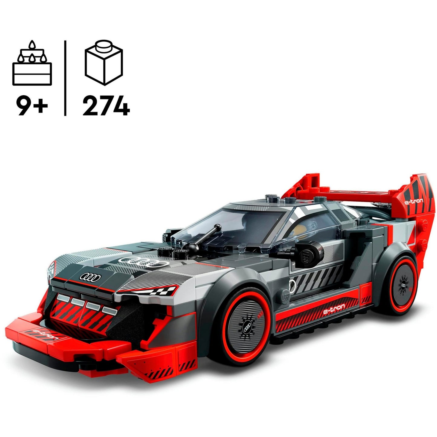 LEGO LEGO Speed ​​Champions 76921 Audi S1 ​​E-Tron Quattro Racing Cart
