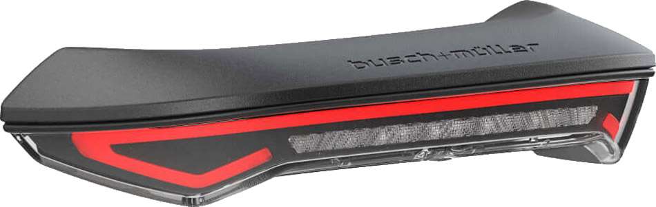 Busch Muller Busch+Muller Kite E Brex Luce posteriore E-Bike 6-50V 50mm con luce freno