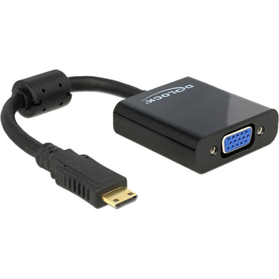 Delock Mini Hdmi-C (macho)> VGA (hembra)