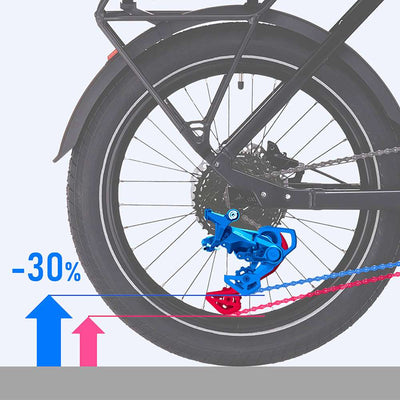 Shimano cues rd-u4010 9 10-speed rear derailleur ss-supershort