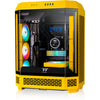 Thermaltake ct120 ex argb sync ventola di raffreddamento per PC bumblebee (pacchetto da 3 ventole) ventole per case (geel, 3 pezzi, 120 x 120 x 25 mm, pwm)