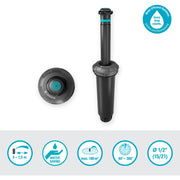 Gardena pop-up sprinkler md180 sproeier (zwart grijs, sproeiafstand tussen 5 m en 7,5 m) - afbeelding 6