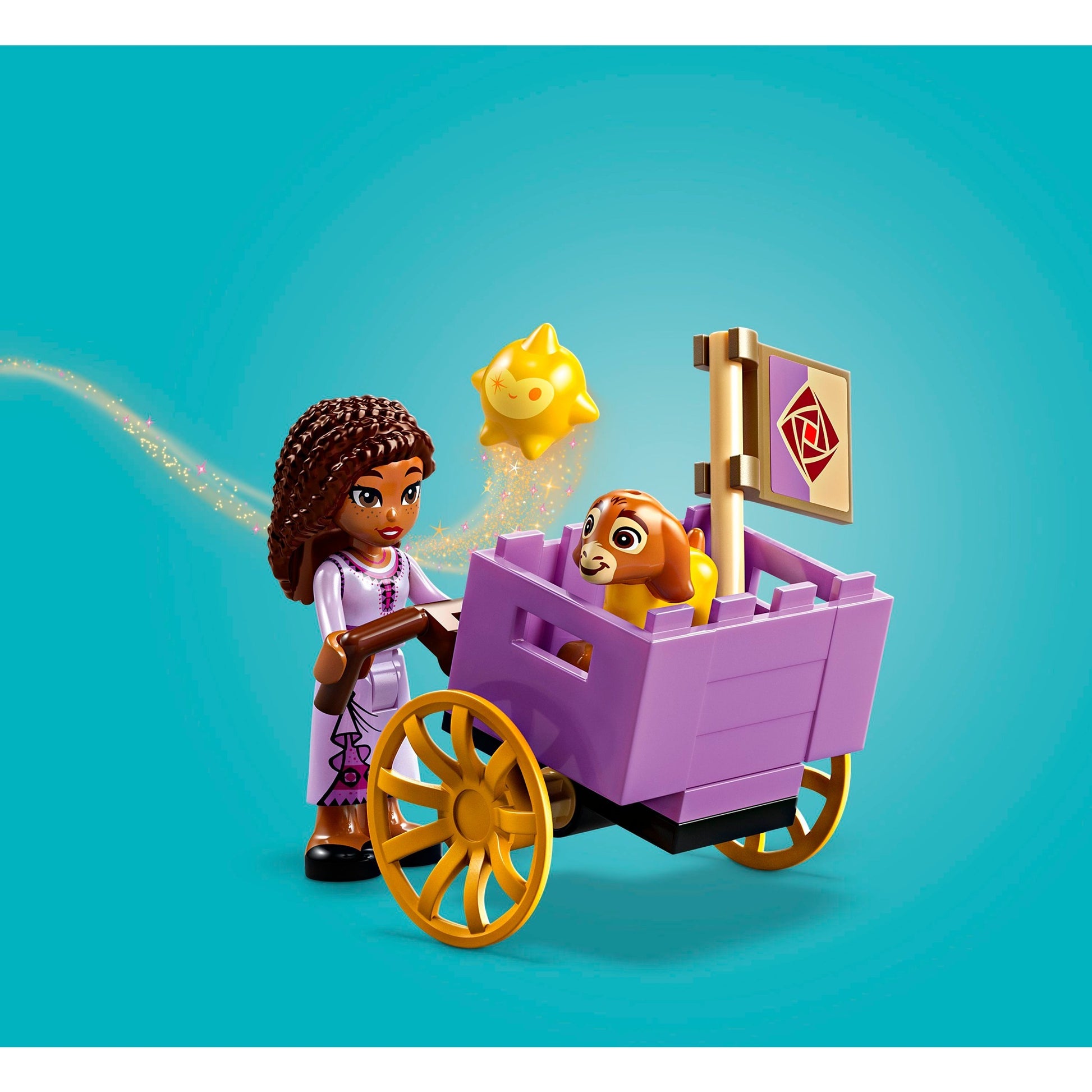 Lego Disney - Asha in the City Rosas giocattoli da costruzione (43223)