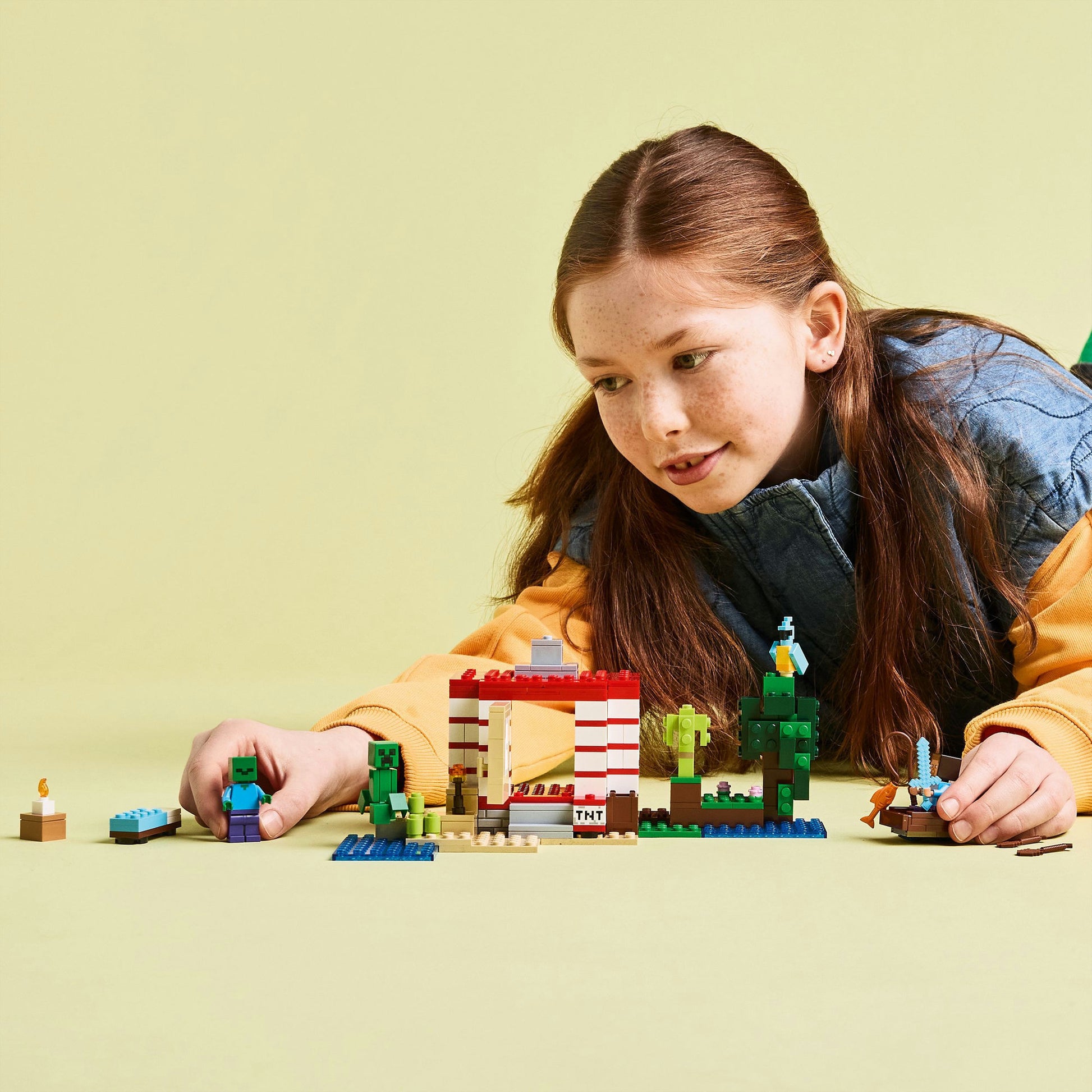LEGO 21275 Minecraft Het Tnt Jungle House