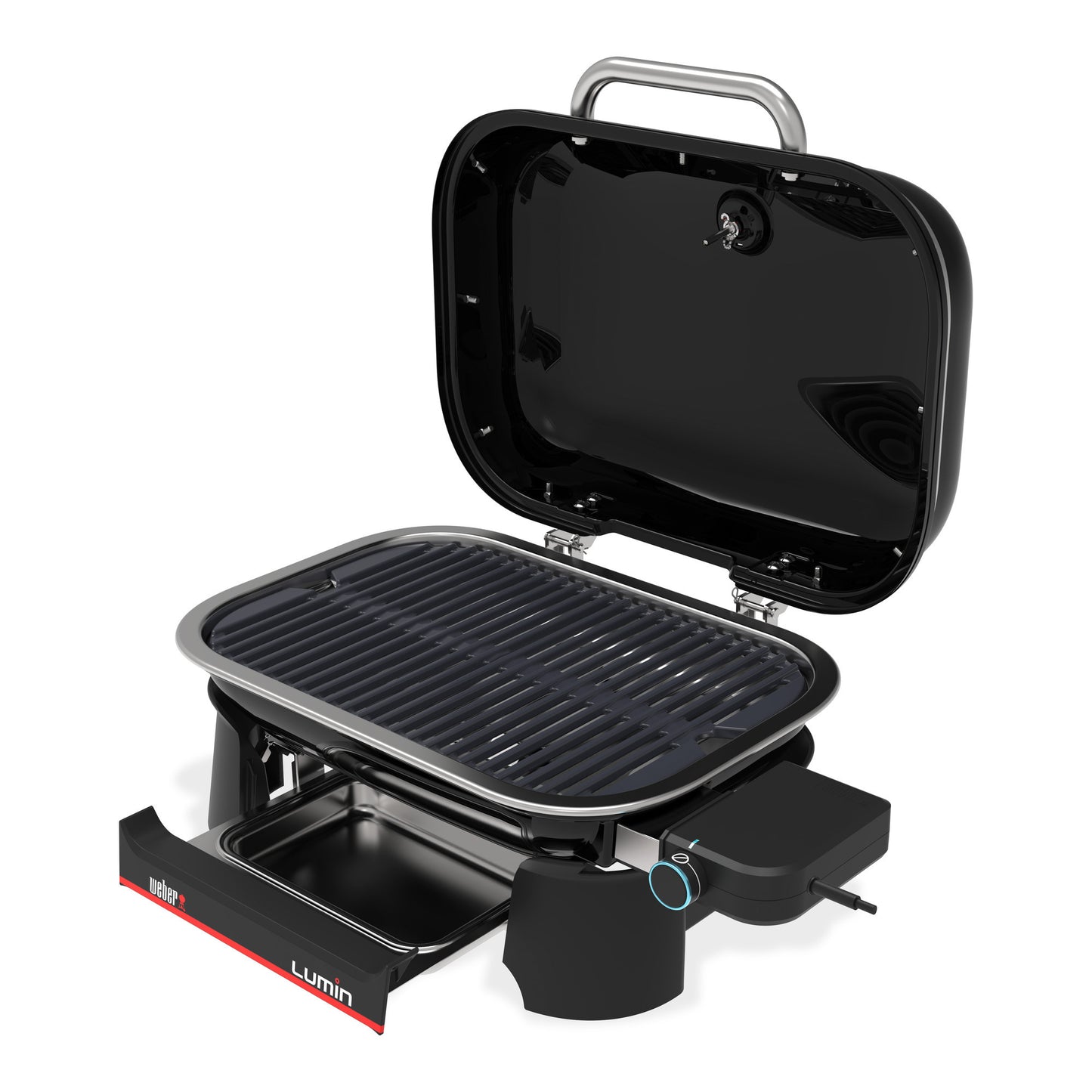 Weber lumin barbecue elettrico compatto per esterno (nero)