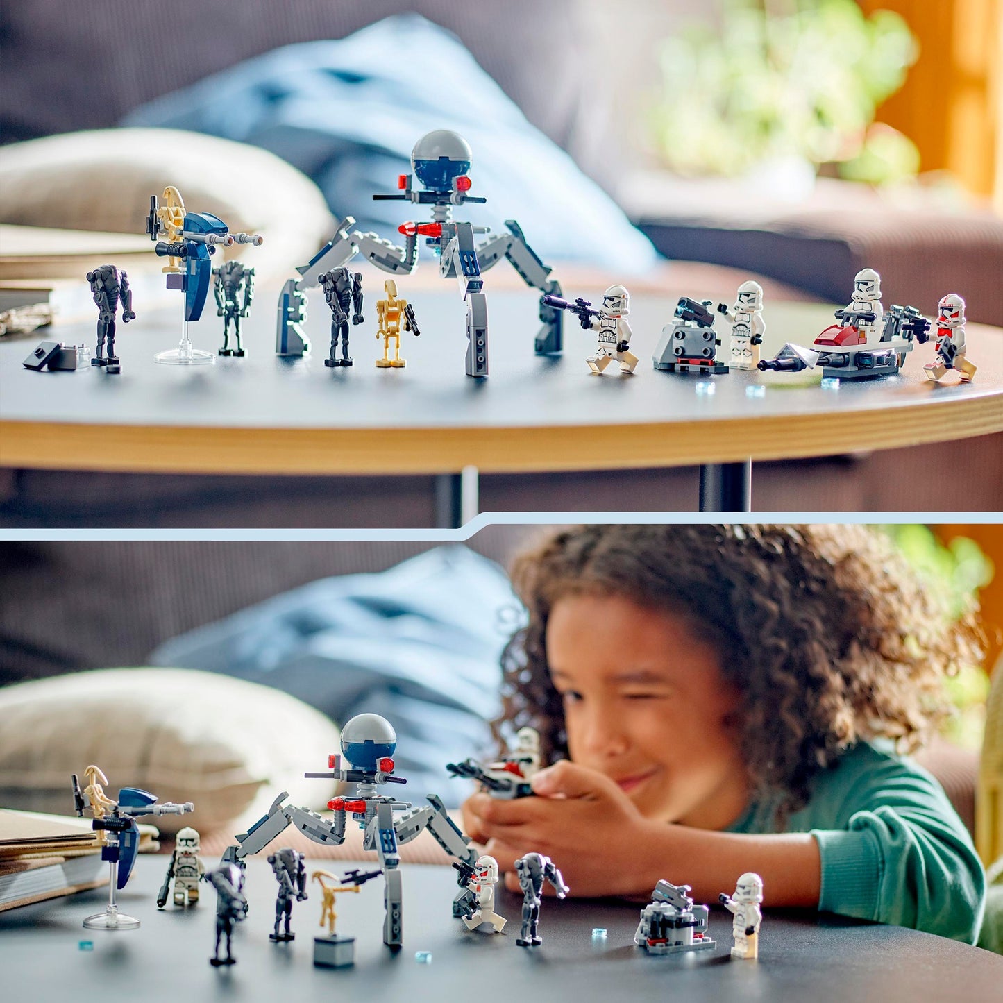 Lego Lego Star Wars 75372 Clone Trooper e Battle Droid Battle Pack