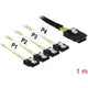 Delock Mini SAS SFF-8087> 4x sata 7-pin