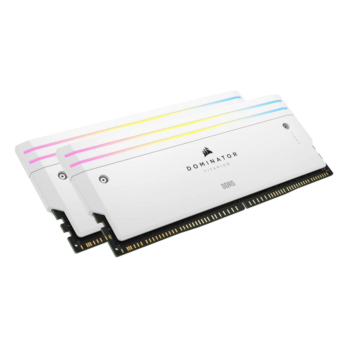 Corsair dominator titanio ddr5 kit de mejora de iluminación iluminación led (blanco, cmmplekit2w)