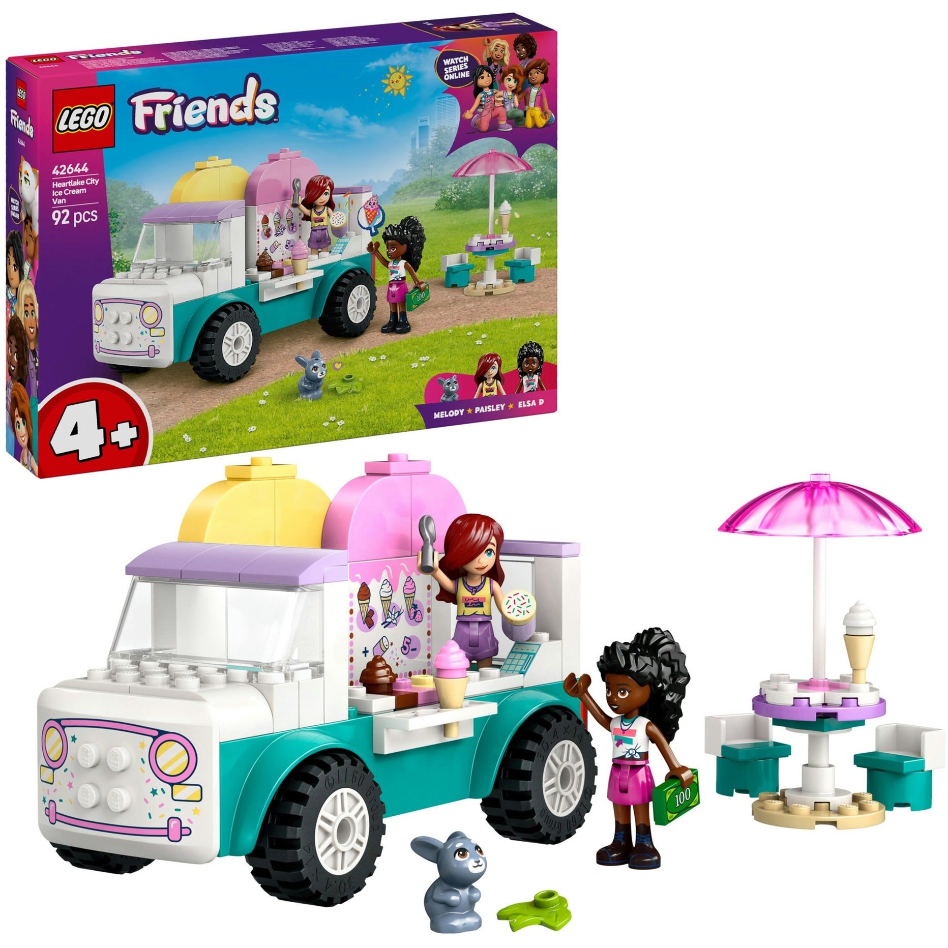 Lego friends heartlake city ijscotruck creatief speelgoed - 42644