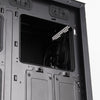 Silverstone seta q1 midi tower behuizing (zwart | 2x usb-a | 1x usb-c)