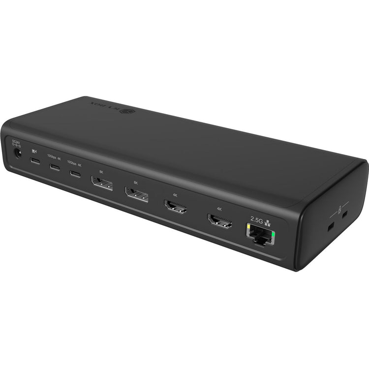 Icy box ib-dk7401-cu31 Docking station 17 in 1 (nero)