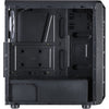 Inter-tech c-3 saphir midi tower behuizing (zwart | 3x usb-a | window)