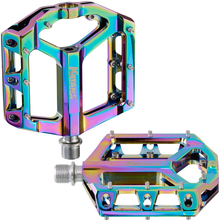 Katana fire blade flat pedals