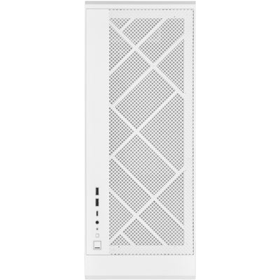 Silverstone alta g1m mini tower behuizing (wit | 2x usb-a | 1x usb-c)