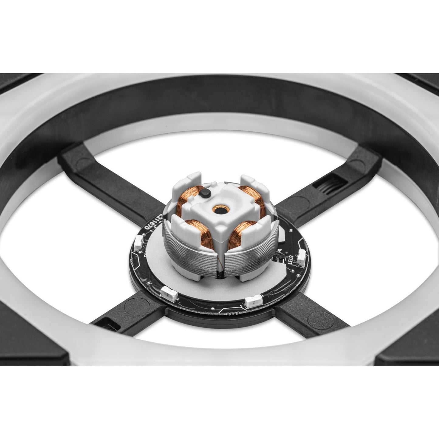 Ekwb ek-quantum impulse 120 d-rgb case fan (wit, 120 x 120 x 29 mm, pwm, rgb led)