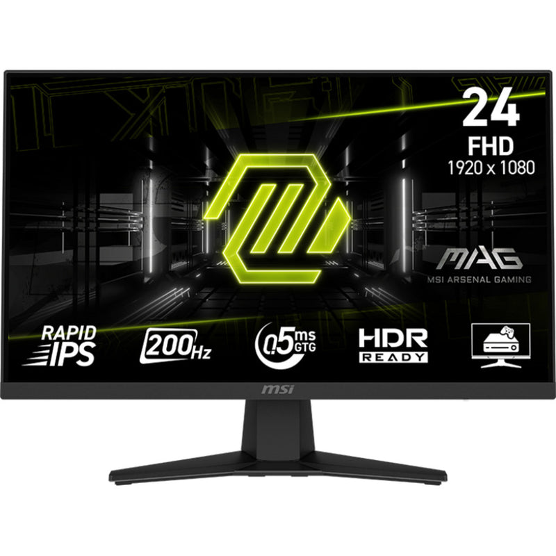 Monitor gaming msi mag 244f 23.8 (negro, hdmi, displayport, 200 hz)