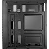 Aerocool streak midi tower behuizing (zwart | 3x usb-a | rgb | window)